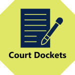 Graphic link to view the court dockets and municipal court calendar