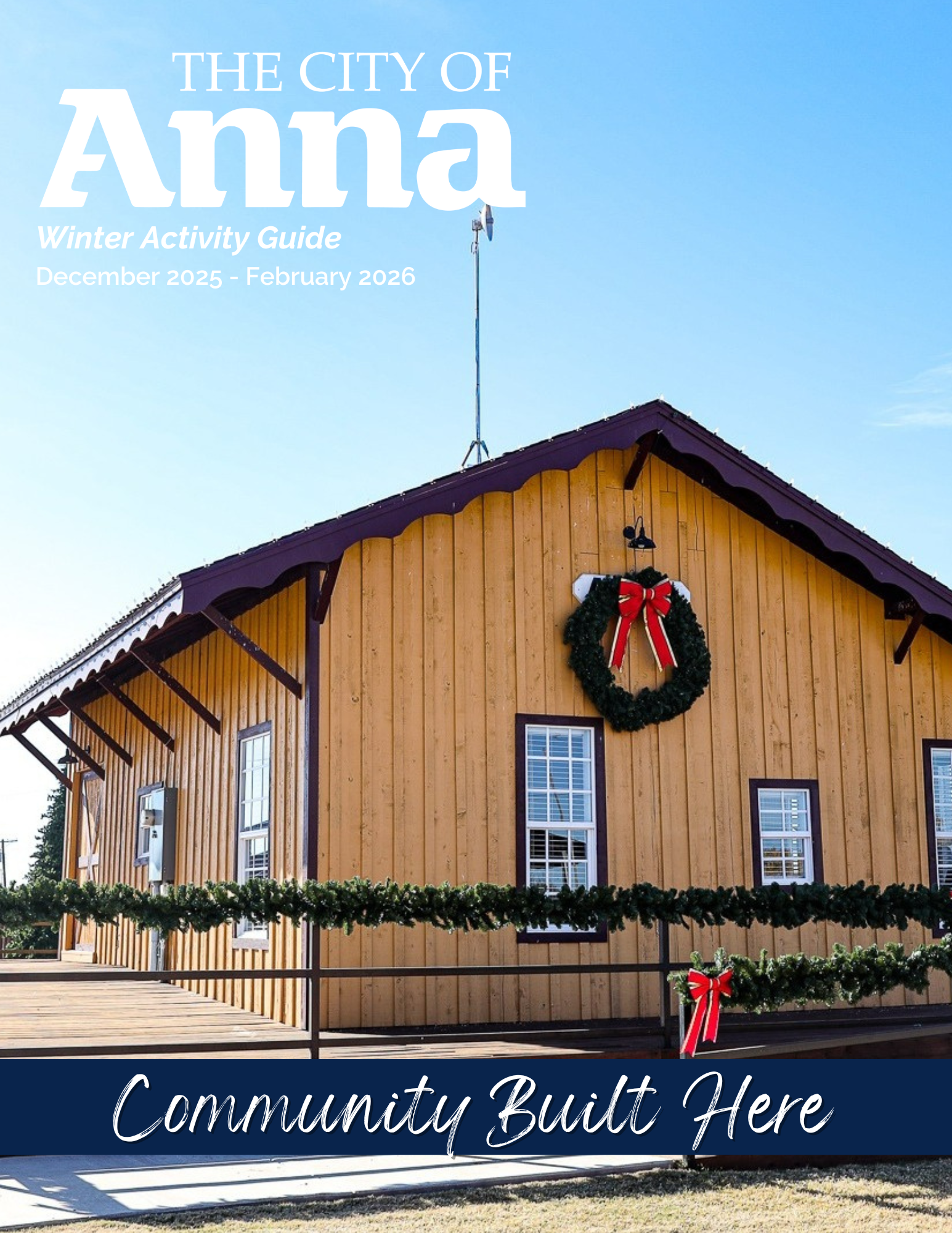 Winter 2025 Activity Guide Cover Page