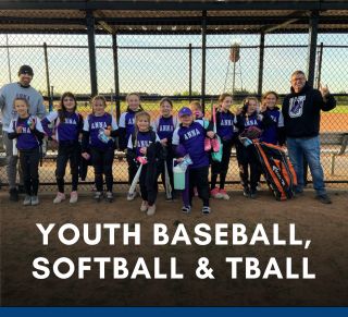 Youth Baseball, Softball, Tball