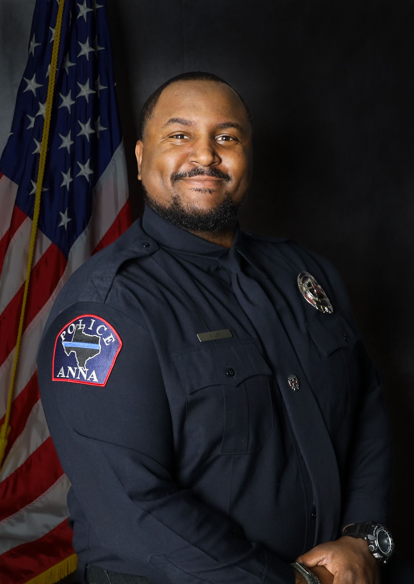 Police Officer, Andrew Lee Headshot