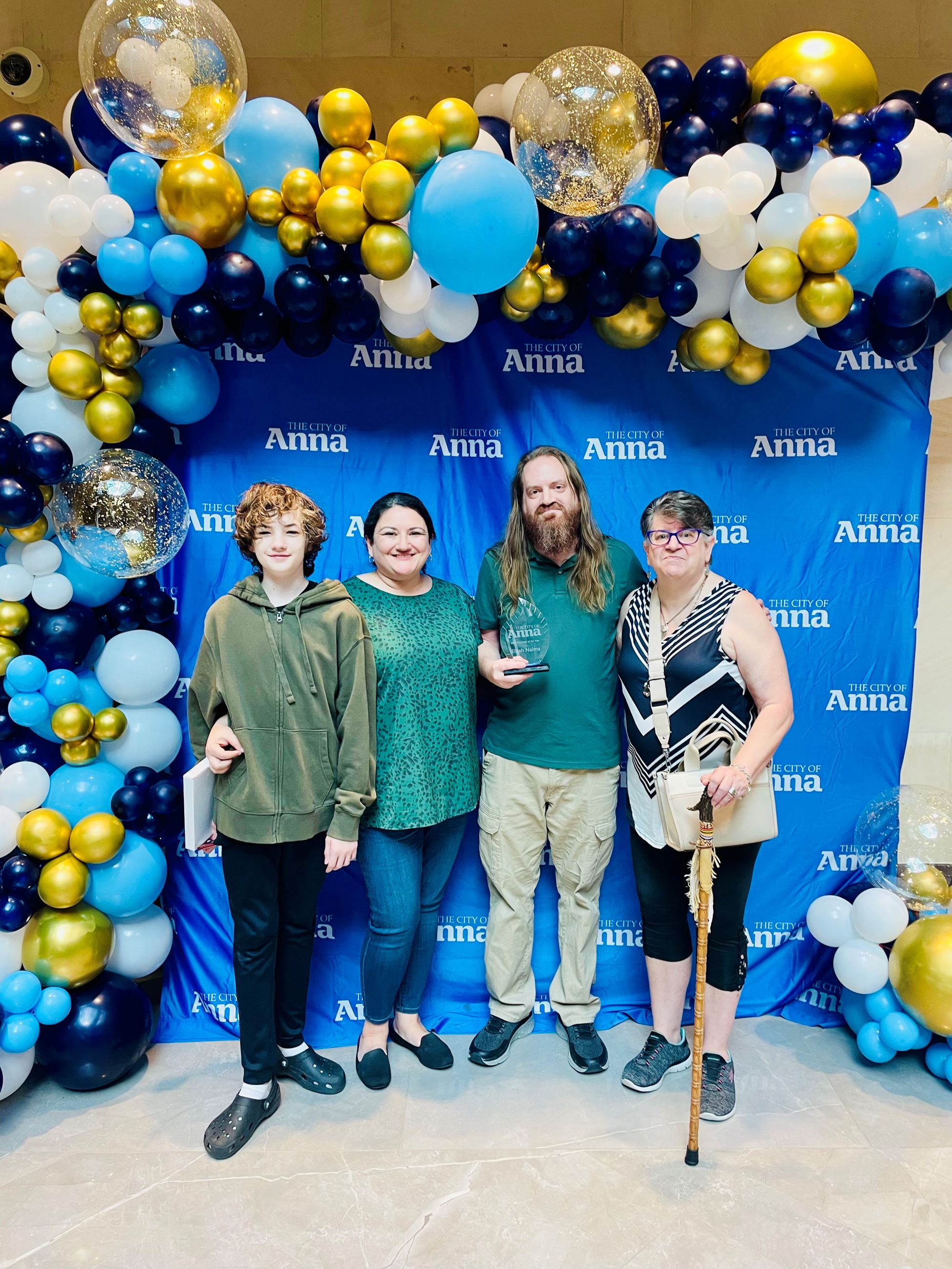 Elijah Nelms- Volunteer of the Year